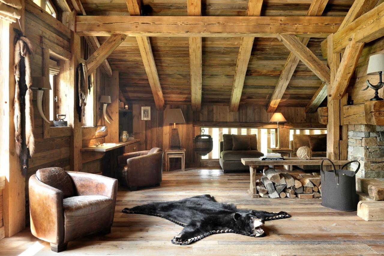 Chalet Javen - 520m2 avec piscine chauffée et home cinéma Megève Exterior foto