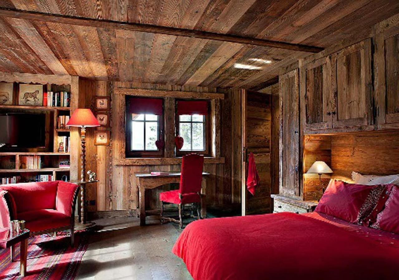 Chalet Javen - 520m2 avec piscine chauffée et home cinéma Megève Exterior foto